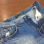 34. Nudie ผ้าฟอก ขาม้า Low Slim Jim – Indigo Thread Embo เอว 33 ยาว 32