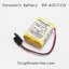 แบตเตอรี่ Battery Panasonic (BR-AGCF2W, A98L-0031-0011#L) 6V (Black Plug)
