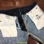 5. Uniqlo - ริมแดง กระบอกเล็ก เอวต่ำ ผ้าดิบ 12.5oz เอว 34 ยาว 31 Made in Bangladesh
