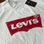 33. ใหม่ - เสื้อยืดขาวคอกลม Levi’s แท้ อก 48 Size XL Made in Turkey
