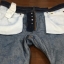 Unbranded UB301 Straight Fit 14.5oz Indigo Selvedge มือสอง เย็บซิงเกิ้ล ผ้าริมน้ำเงิน ทรงกระบอกตรง เอว 34 ยาว 31.5