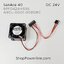 พัดลม Fan SanAce40 (9PF0424H305, A90L-0001-0580#C) DC24V 40x40x28mm 0.095A (3wire Fanuc Special Plug)