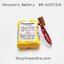 แบตเตอรี่ Battery Panasonic (BR-AGCF2W, A98L-0031-0011#L) 6V (Brown Plug)