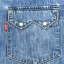 4. เสื้อเชิ้ตแขนยาว levi's กระดุมมุก Size M อก 46 นิ้ว