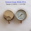 "WEKSLER" 4 นิ้ว BY14 0-15PSI/0-100KPA ออกล่าง 1/4" ทองเหลือง NPT