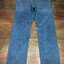 13. Levi’s Premium 505 Made in USA ป้าย R กระบอกตรง ผ้าฟอก เอว 35 ยาว 31