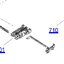 "ลูกยางดึงกระดาษ" PICK UP ASSY EPSON L6160/L6170 "ตำแหน่งที่ 501"