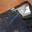 6. The Unbranded UB201 เอว 36 ยาว 34 Tapered Fit 14.5oz ริมน้ำเงิน