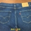25. Levi’s 501 ป้ายหนัง ฟอกเข้ม เอว 34 ยาว 32 Made in Turkey