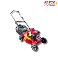 Lawn Mower PATCO19AL โครงอลูมิเนียม จานกลม 4 ใบมีด Lawn Mower PATCO19AL โครงอลูมิเนียม จานกลม 4 ใบมีด