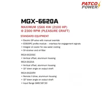 เกียร์เรือ MGX-6620A เกียร์เรือ MGX-6620A