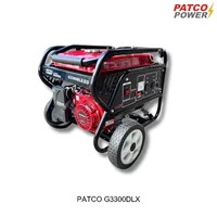 เครื่องกำเนิดไฟฟ้าเบนซิน PATCO MODEL G3300DLX เครื่องกำเนิดไฟฟ้าเบนซิน PATCO MODEL G3300DLX
