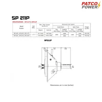 TWIN DISC POWER TAKE OFFS MODEL SP 211P TWIN DISC POWER TAKE OFFS MODEL SP 211P