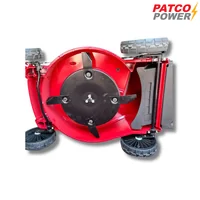 Lawn Mower PATCO19AL โครงอลูมิเนียม จานกลม 4 ใบมีด Lawn Mower PATCO19AL โครงอลูมิเนียม จานกลม 4 ใบมีด