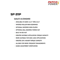 TWIN DISC POWER TAKE OFFS MODEL SP 211P TWIN DISC POWER TAKE OFFS MODEL SP 211P