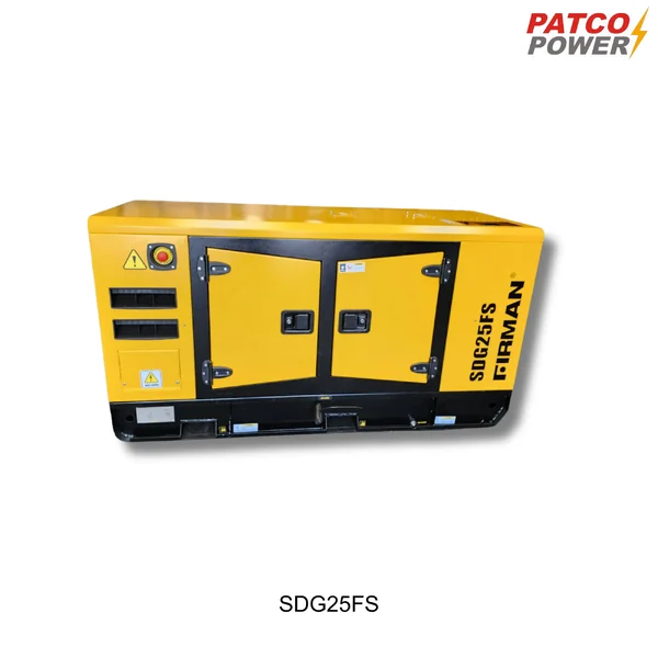 เครื่องกำเนิดไฟฟ้าดีเซล PATCO FIRMAN MODEL SDG25FS เครื่องกำเนิดไฟฟ้าดีเซล PATCO FIRMAN MODEL SDG25FS