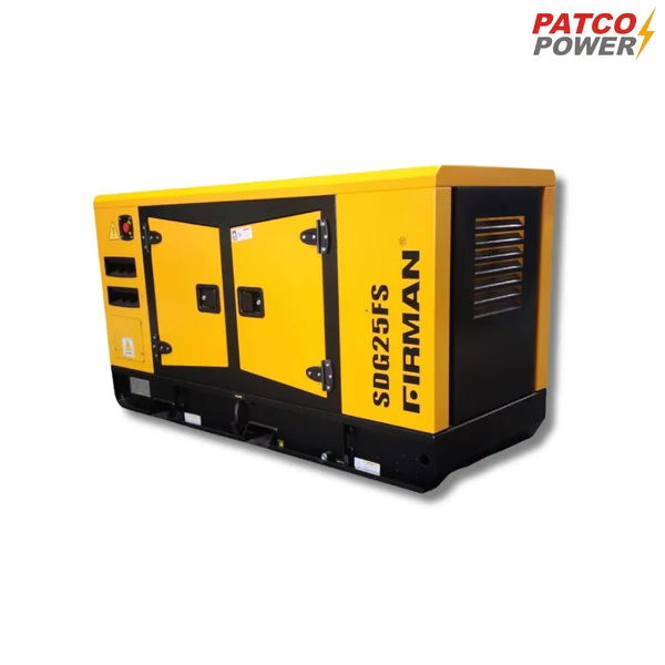 เครื่องกำเนิดไฟฟ้าดีเซล PATCO FIRMAN MODEL SDG25FS image 2 เครื่องกำเนิดไฟฟ้าดีเซล PATCO FIRMAN MODEL SDG25FS image 2
