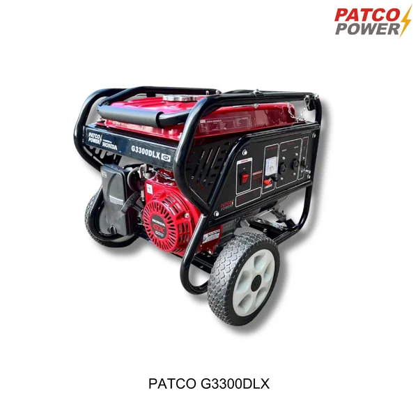 เครื่องกำเนิดไฟฟ้าเบนซิน PATCO MODEL G3300DLX เครื่องกำเนิดไฟฟ้าเบนซิน PATCO MODEL G3300DLX