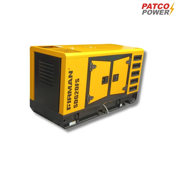 เครื่องกำเนิดไฟฟ้าดีเซล ยี่ห้อ PATCO FIRMAN รุ่น SDG20FS image 2 เครื่องกำเนิดไฟฟ้าดีเซล ยี่ห้อ PATCO FIRMAN รุ่น SDG20FS image 2
