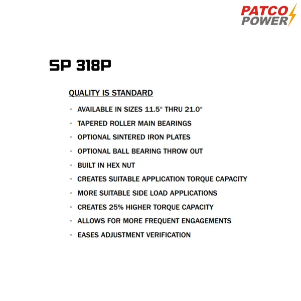 TWIN DISC POWER TAKE OFFS MODEL SP 318P image 3 TWIN DISC POWER TAKE OFFS MODEL SP 318P image 3