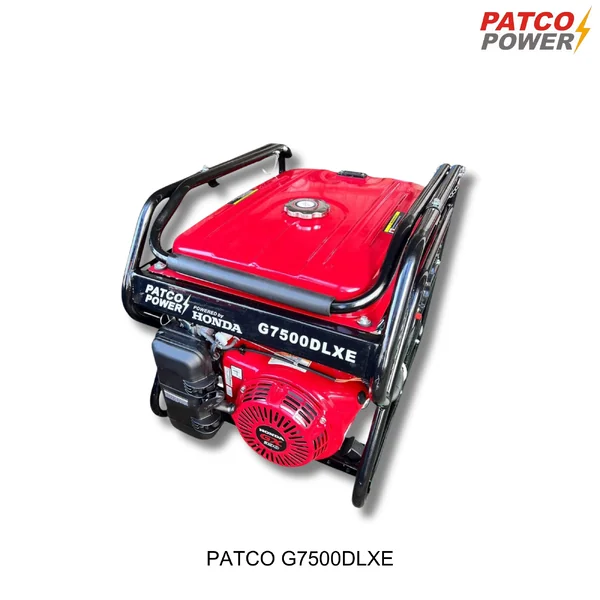 เครื่องกำเนิดไฟฟ้าเบนซิน PATCO MODEL G7500DLXE เครื่องกำเนิดไฟฟ้าเบนซิน PATCO MODEL G7500DLXE