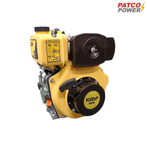 เครื่องยนต์ดีเซล PATCO KOOP MODEL KD170F ขนาด 5 แรงม้า image 2 เครื่องยนต์ดีเซล PATCO KOOP MODEL KD170F ขนาด 5 แรงม้า image 2