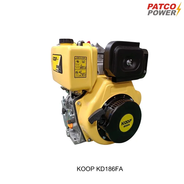 เครื่องยนต์ดีเซล PATCO KOOP MODEL KD186FA ขนาด 10 แรงม้า เครื่องยนต์ดีเซล PATCO KOOP MODEL KD186FA ขนาด 10 แรงม้า